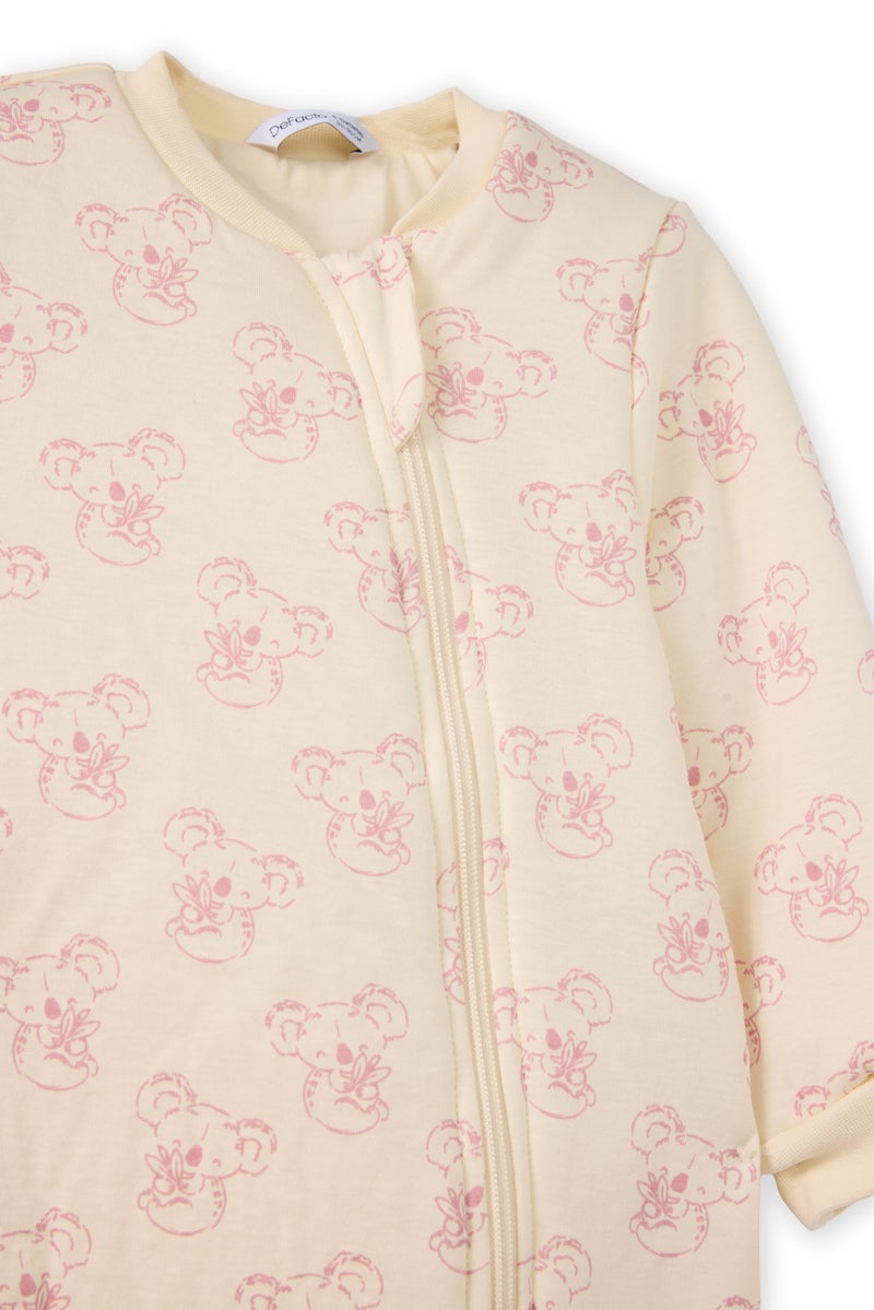 DeFacto Beige BabyGirl Jumpsuit Casual - Image 2